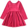 Velour Ballet Dress, THISTLE - Dresses - 2