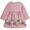 Tiger Story Skirted Dress, Hydrangea - Dresses - 4