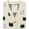 Long Iconic Cat Cardigan, Turkish Cats - Cardigans - 2