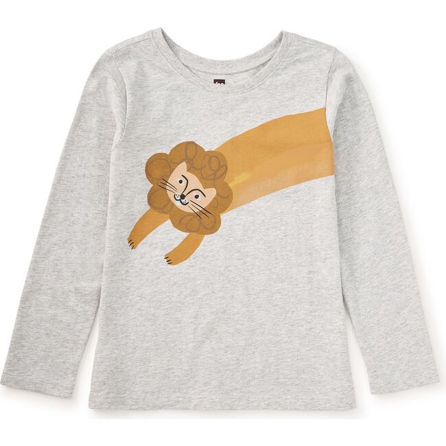 Liger Double Sided Tee, LIGHT GREY HEATHER
