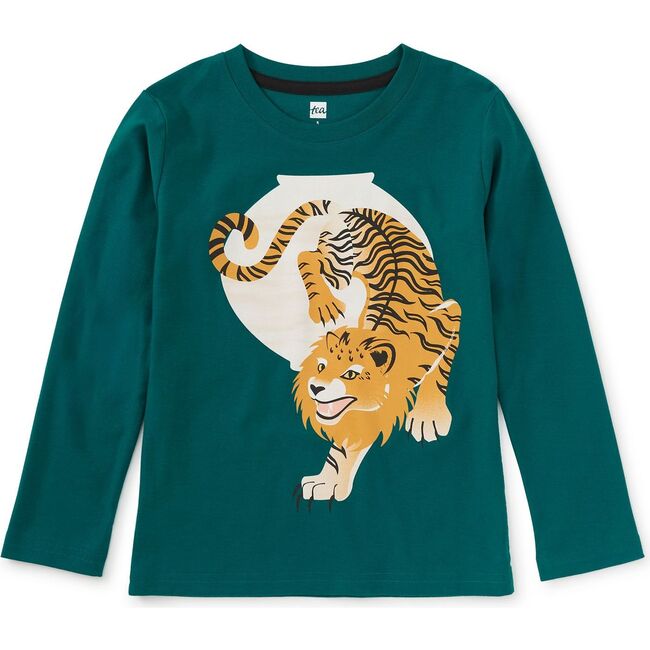 Liger Moon Graphic Tee, Jade