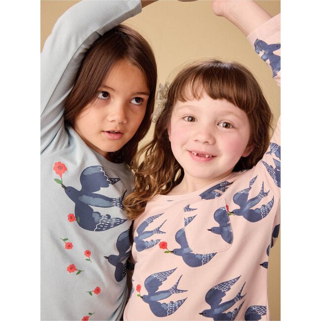 Magpies Graphic Tee, STERLING BLUE - T-Shirts - 4