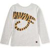 Liger Double Sided Tee, LIGHT GREY HEATHER - T-Shirts - 2