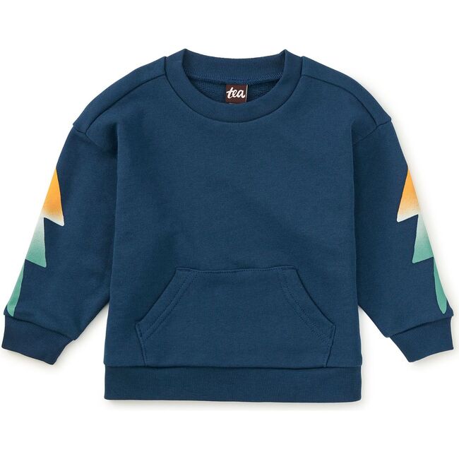 Lightning Kanga Popover, Bedford Blue - Sweatshirts - 3
