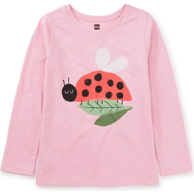 Ladybug Graphic Tee, HONEYSUCKLE ROSE