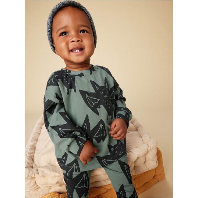 Two Piece Baby Play Set, Fly By Night Bats - Mixed Apparel Set - 6