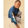 Lightning Kanga Popover, Bedford Blue - Sweatshirts - 4