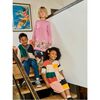 Tiger Story Skirted Dress, Hydrangea - Dresses - 7