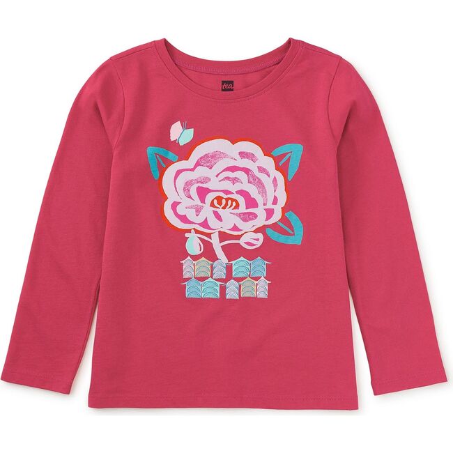 Hanok Village Graphic Tee, THISTLE