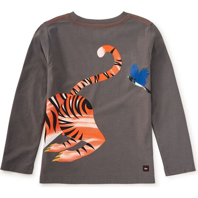 Tiger & Magpie Double Sided Te, Thunder - T-Shirts - 2