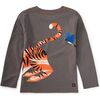 Tiger & Magpie Double Sided Te, Thunder - T-Shirts - 2