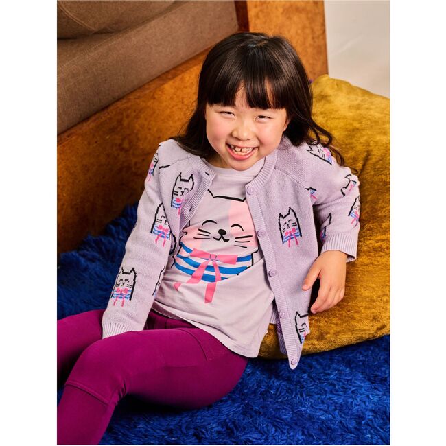 Iconic Bowtie Cats Cardigan, Bowtie Cats - Cardigans - 3