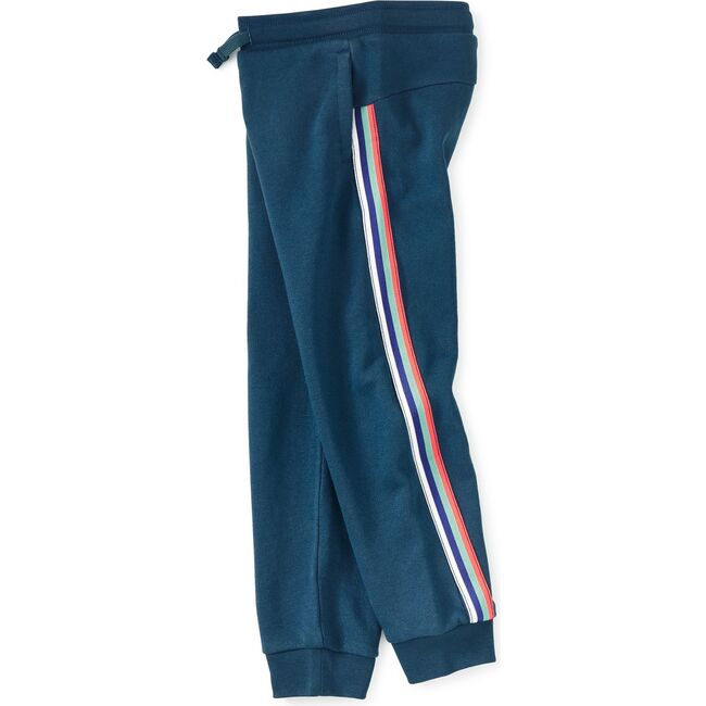Stripe-Out Joggers, Bedford Blue