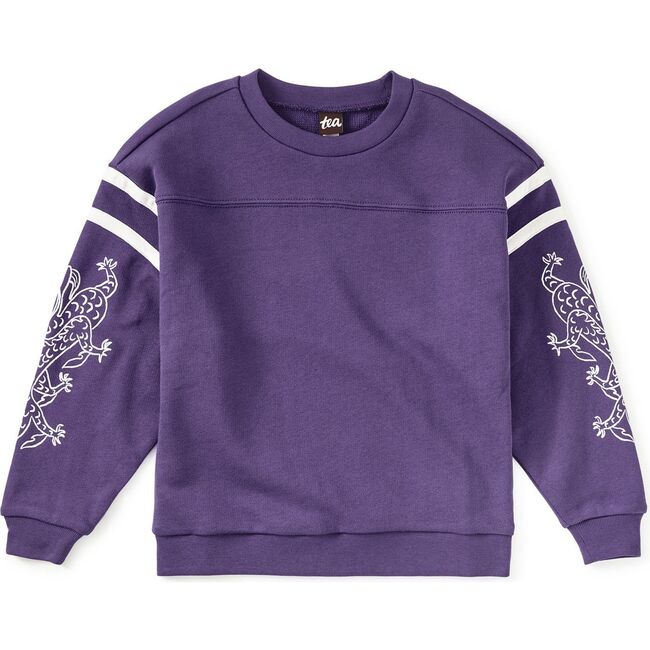 Sporty Dragon Sleeve Popover, Ultraviolet