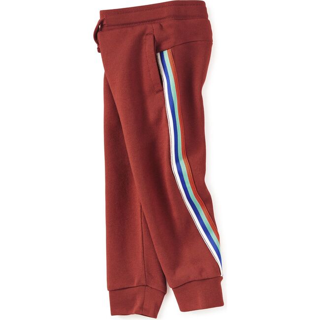 Stripe-Out Joggers, Dark Maple - Sweatpants - 3