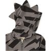 Spike Out Baby Hoodie, Lightning Stripes - Sweatshirts - 3