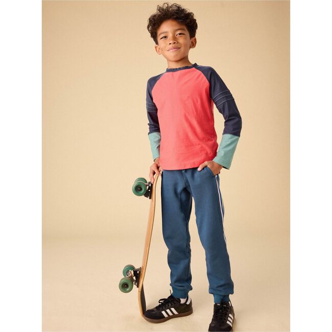 Stripe-Out Joggers, Bedford Blue - Sweatpants - 5