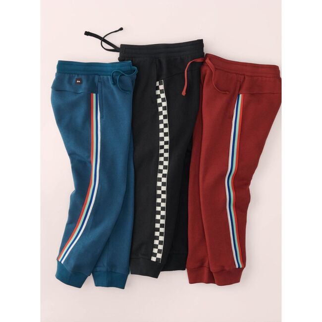 Stripe-Out Joggers, Bedford Blue - Sweatpants - 6
