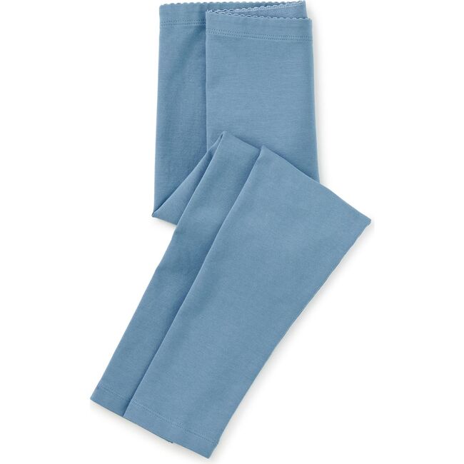 Solid Leggings, Blue Tide