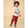 Stripe-Out Joggers, Dark Maple - Sweatpants - 7