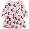 Printed Pocket Play Dress, Magpies & Flowers - Dresses - 1 - thumbnail