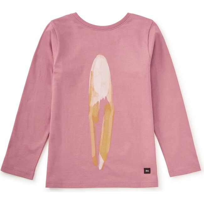 Reading Fox Double Sided Tee, Antique Rose - T-Shirts - 2
