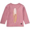 Reading Fox Double Sided Tee, Antique Rose - T-Shirts - 4
