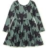 Printed Ballet Dress, Fly By Night Bats - Dresses - 1 - thumbnail