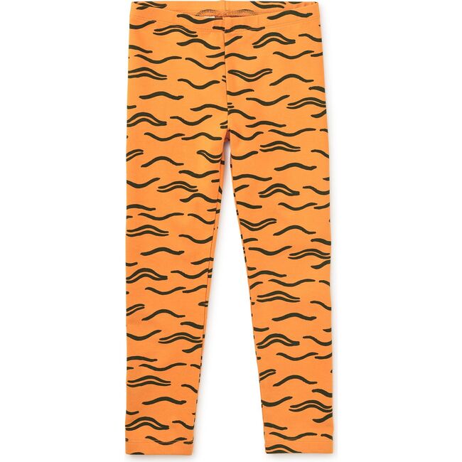 Printed Leggings, Tiger Stripes - Leggings - 2