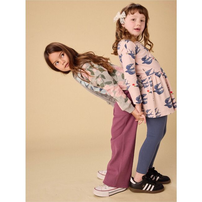 Printed Pocket Play Dress, Magpies & Flowers - Dresses - 5