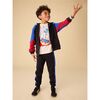 Skater Moon Bear Layered Tee, Birch - T-Shirts - 5