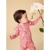 Ruffle Shoulder Baby Romper, Rabbit & Turtle Folktale - Rompers - 5