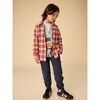 Flannel Button Up Shirt, KORBP203 - Button Downs - 3