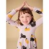 Printed Ballet Dress, Cats in Hats - Dresses - 6