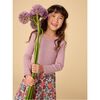 Tiered Skirted Twirl Dress, Persimmon Dot Floral - Dresses - 3