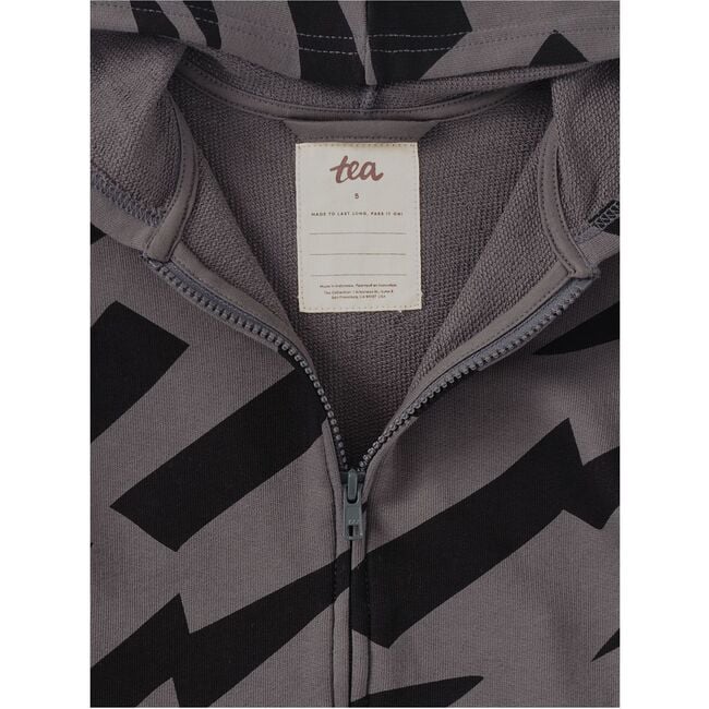Easy Fit Hoodie, Lightning Stripes