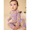 Ruffle Shoulder Baby Romper, Dragon Swallowtail Butterflies - Rompers - 2