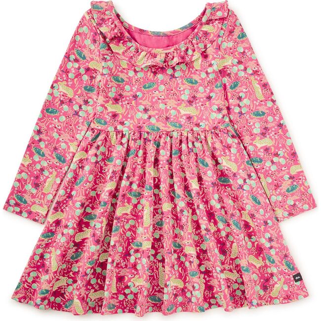 Ruffle Collar Ballet Dress, Rabbit & Turtle Folktale - Dresses - 3