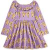 Ruffle Collar Ballet Dress, Dragon Swallowtail Butterflies - Dresses - 3