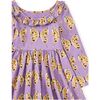 Ruffle Collar Ballet Dress, Dragon Swallowtail Butterflies - Dresses - 4