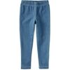 Denim-Like Jeggings, LIGHT WASH - Leggings - 1 - thumbnail