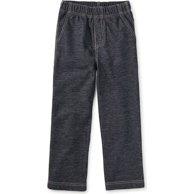 Denim-Like Carpenter Pants, Indigo