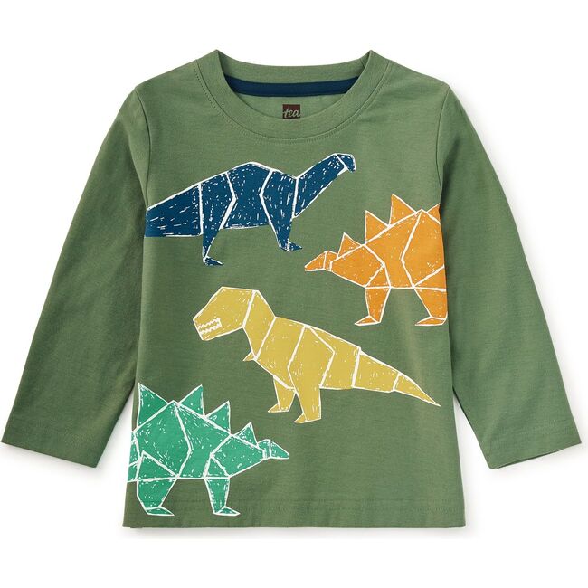 Dino Friends Graphic Tee, Stem - T-Shirts - 2
