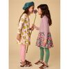 Long Sleeve Skirted Dress, Asian Pear - Dresses - 5