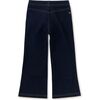 Denim-Like Flare Pants, Dark Wash - Pants - 2