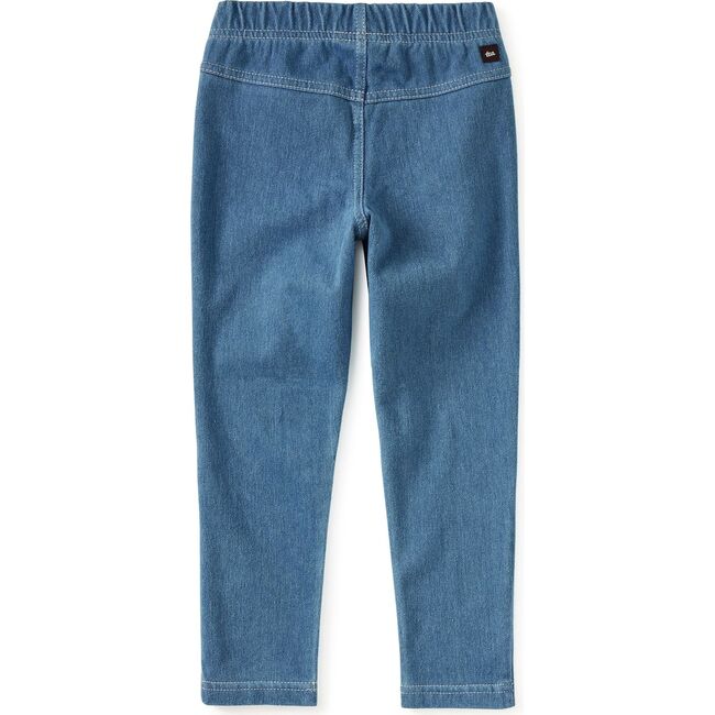 Denim-Like Jeggings, LIGHT WASH - Leggings - 2