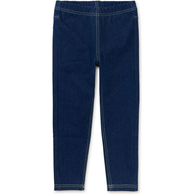 Denim-Like Jeggings, Medium Wash - Leggings - 2