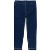 Denim-Like Jeggings, Medium Wash - Leggings - 2