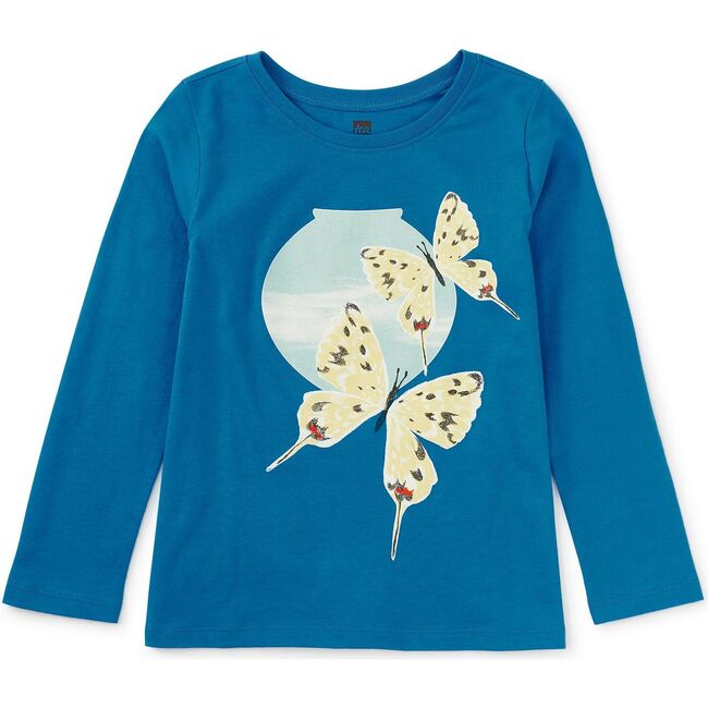 Butterfly & Moon Jar Tee, SWEDISH BLUE