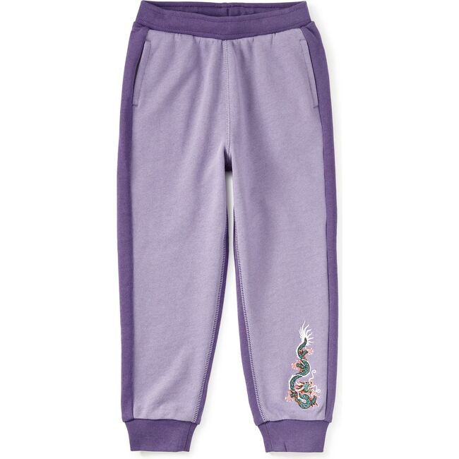 Colorblock Dragon Joggers, Ultraviolet